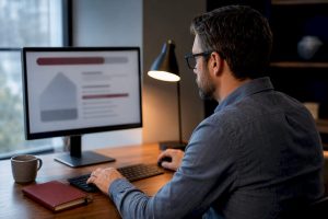 Owner selecting a business profile category